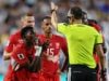 Switzerland hit out at VAR after ‘mistaken identity’ check ends in Breel Embolo red card