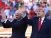 Donald Trump and Gianni Infantino booed before World Cup presentation ceremony