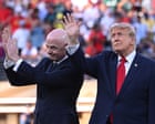 Donald Trump and Gianni Infantino booed before World Cup presentation ceremony