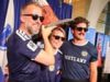 ‘It means love’: Scottish World Cup fans celebrate Boston with orange traffic cone