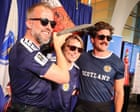 ‘It means love’: Scottish World Cup fans celebrate Boston with orange traffic cone