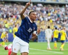 Kylian Mbappé at the double as France swat aside Sweden in World Cup masterclass