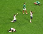 World Cup 2026: England set up Norway quarter-final after Mexico thriller; Uefa says Fifa ‘crossed line’ over Balogun – live