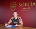 Georgia Stanway targets trophies after sealing ‘unbelievable’ move to Arsenal