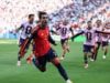 Spain win World Cup after Ferran Torres breaks 10-man Argentina’s resistance