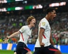 England’s big chances and France’s shots: how World Cup quarter-finalists’ stats line up
