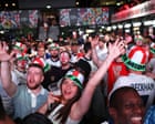‘I got three hours’ sleep’: fans on watching England beat Mexico at the World Cup