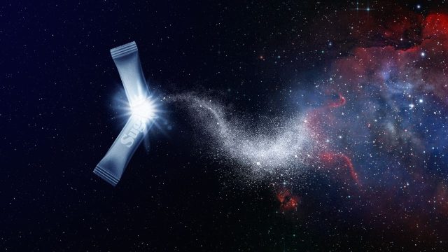 Why there’s ‘raspberry sugar’ in space