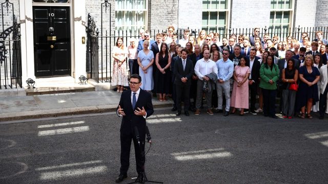 Burnham takes over as UK prime minister