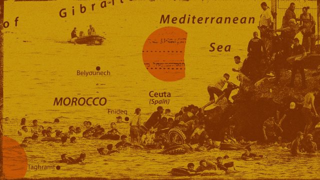 What has caused Spain's migrant crisis to flare up?