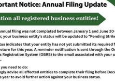 Businesses urged to complete Annual Filings on Belize Companies and Corporate Affairs Registry website