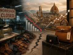 Why did 830 Italian leather firms close while luxury prices stay high?