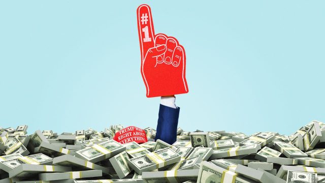 Is the stock market a good measure of Trump’s success?