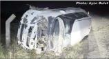 7/4/2026: News: Car overturns, driver injured