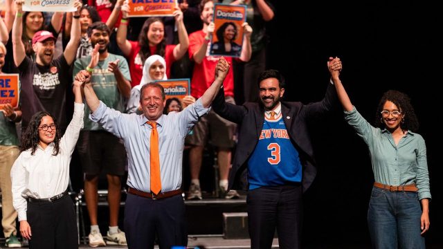 ‘Wild-eyed radicals’: the Democrats veer left