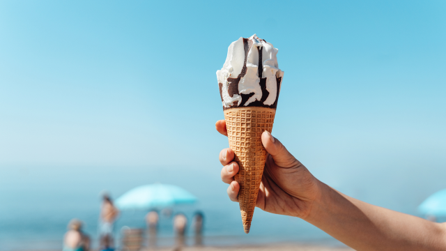 The best parlours to enjoy ice cream by the sea