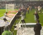 Brazilian footballer falls down hole celebrating goal that was then disallowed