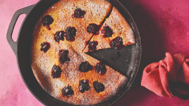 Blackberry clafoutis recipe