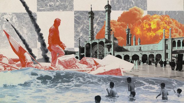 How are Iranian people affected by the war?