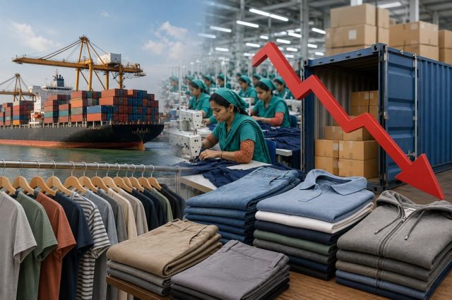 Bangladesh RMG growth flips 23.4 points as US basics lose $250 mn