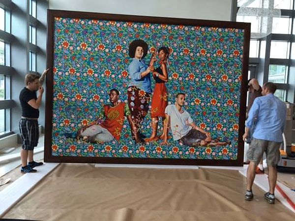 Kehinde Wiley painting is deinstalled from the US Embassy in the Dominican Republic