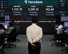 Tech stock sell-off intensifies as markets fret about AI; UK growth beats forecasts in August – business live