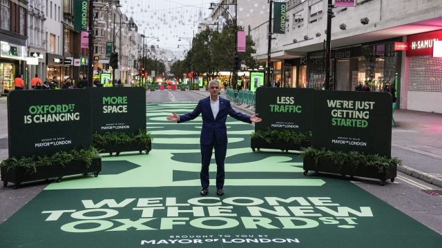 The long path to Oxford Street's pedestrianisation